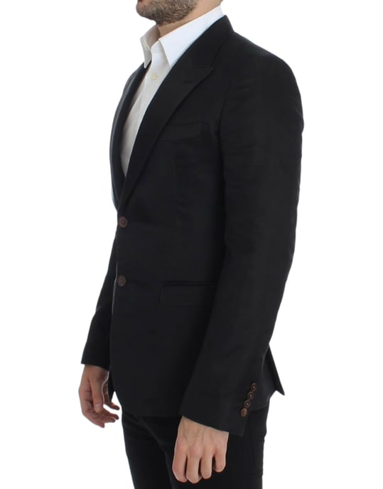 Dolce & Gabbana Klassisch geschnittener Blazer - Schwarz - Image 3