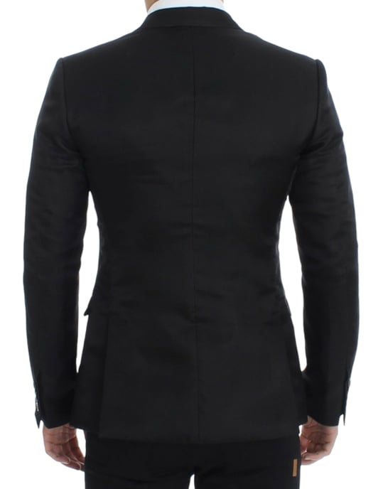 Dolce & Gabbana Klassisch geschnittener Blazer - Schwarz - Image 4
