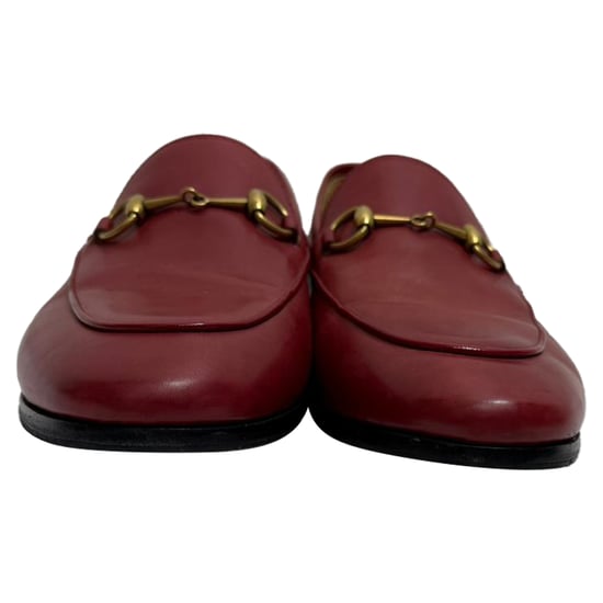 Gucci Jordaan Loafer aus rotem Kalbsleder - Image 2