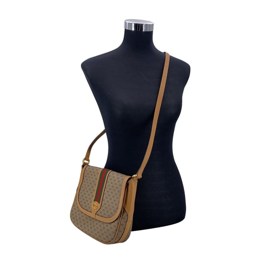 Gucci Vintage Stoff-Umhängetasche Micro GG - Image 2