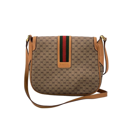 Gucci Vintage Stoff-Umhängetasche Micro GG - Image 3