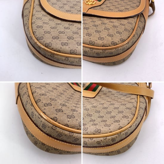 Gucci Vintage Stoff-Umhängetasche Micro GG - Image 5