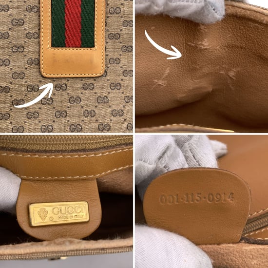 Gucci Vintage Stoff-Umhängetasche Micro GG - Image 6