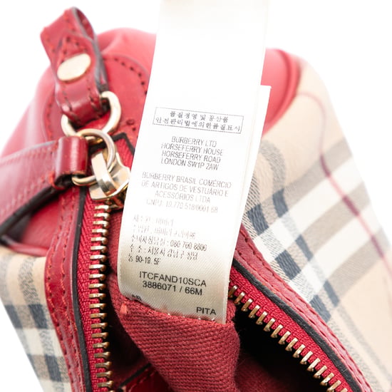 Gebrauchtes Mini Haymarket Check beschichtetes Canvas Blaze Crossbody - Image 6