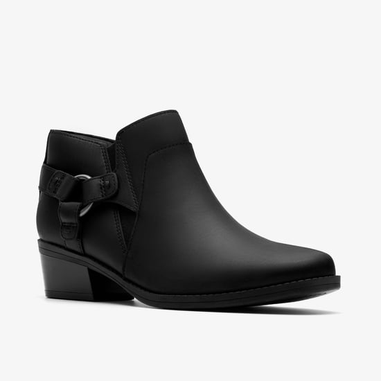 Danyelle Gema Schwarze Ölige Lederstiefel - Image 4