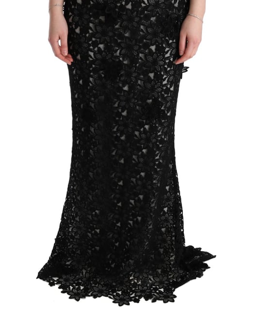 Florales Spitzen-Maxi-Kleid Stil Sig60574 - Image 6