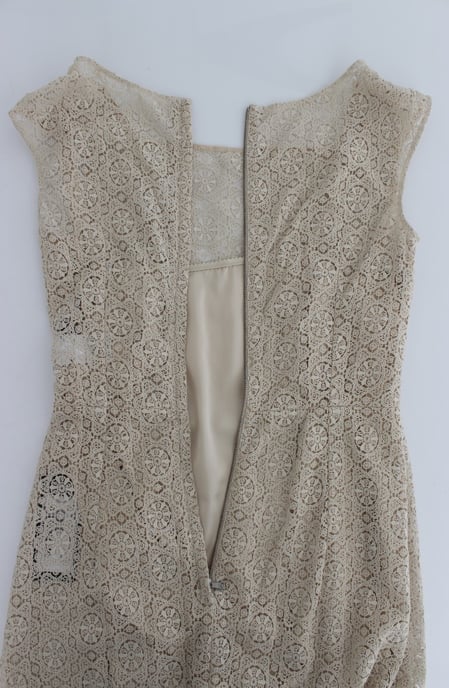 Spitzen-Maxikleid Beigenoc10101 - Image 6
