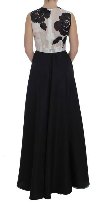 Dolce Gabbana Blumendruck A-Linien-Kleid - Image 3