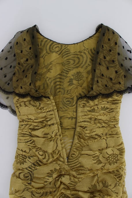 Dolce Gabbana Meerjungfrau Kleid mit kurzen Ärmeln - Image 6