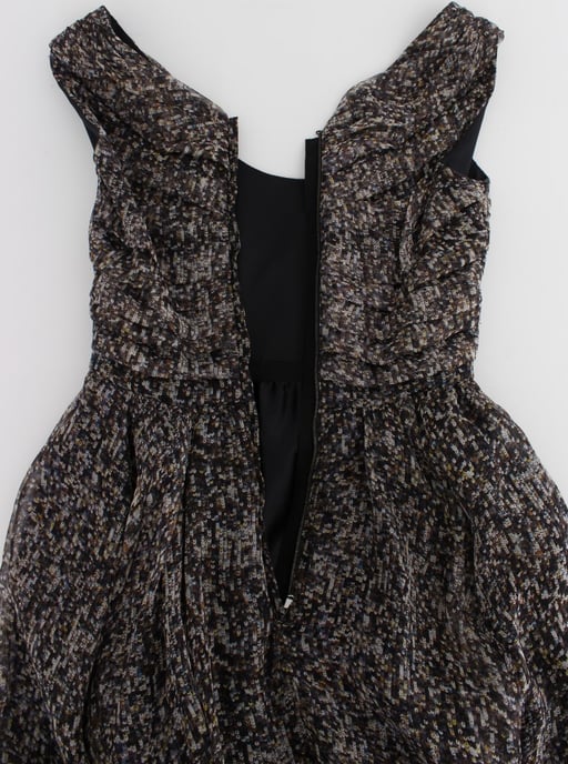 Dolce Gabbana Maxikleid Ärmellos Blumendruck - Image 6