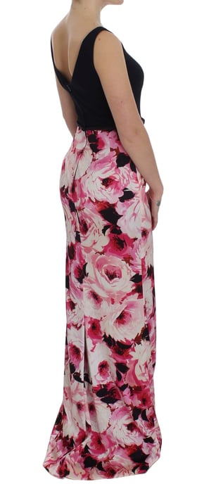 Blumenprint Maxi-Kleid Noc10089 - Image 4