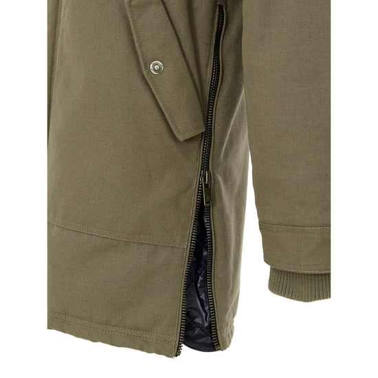 Leder-Bikerjacke mit Reißverschlussdetails - Image 5