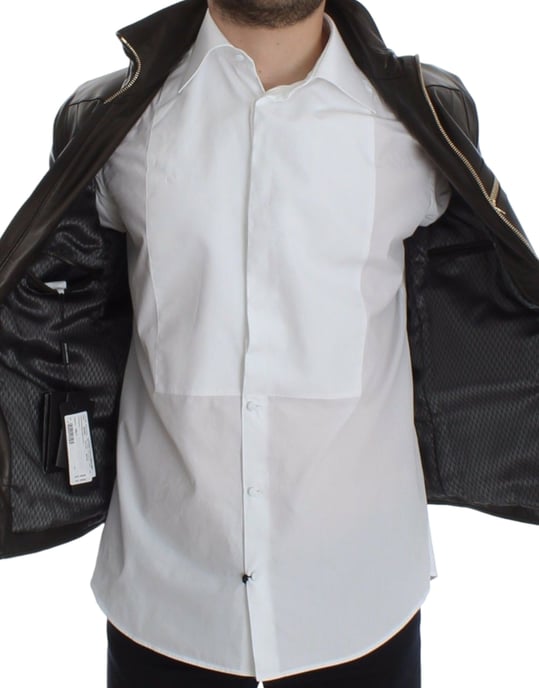 Lederjacke mit Multizip-Details - Image 2