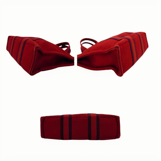 Hermes Vintage Stoff-Einkaufstasche Fourre-Tout - Image 4