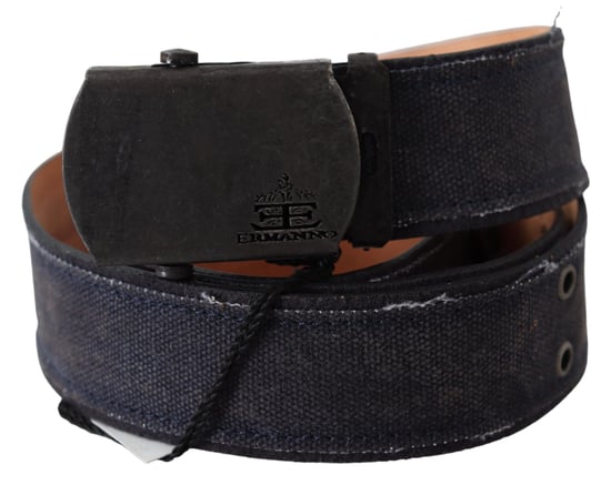 Ermanno Scervino Blauer Leder-Ratschenverschlussgürtel - Image 2