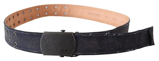 Ermanno Scervino Blauer Leder-Ratschenverschlussgürtel - Image 3