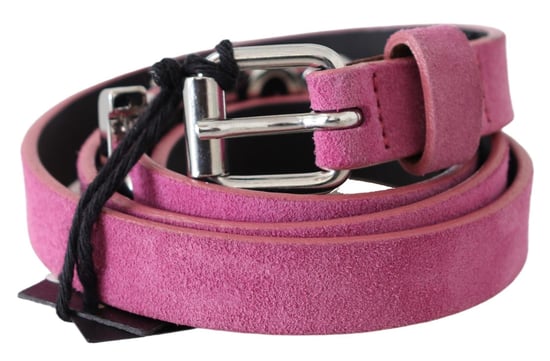 Just Cavalli Pink Silber Chrome Metall Schnalle Taillengürtel - Image 2