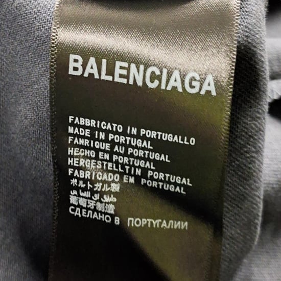 Balenciaga x Under Armour Logo-besticktes T-Shirt aus schwarzer Baumwolle - Image 4