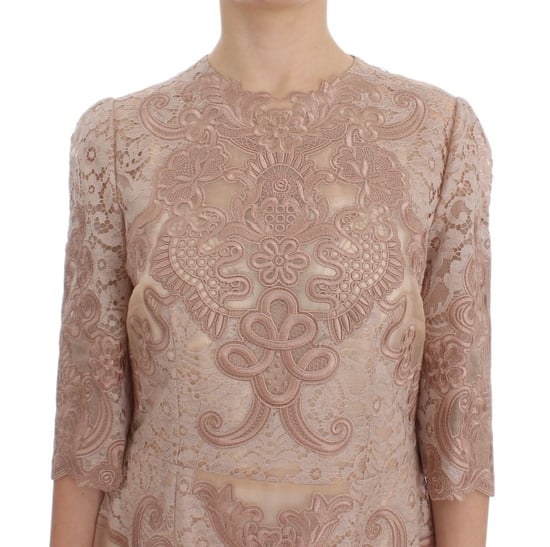 Spitzen-Midi-Kleid mit 3/4-Ärmeln - Image 5