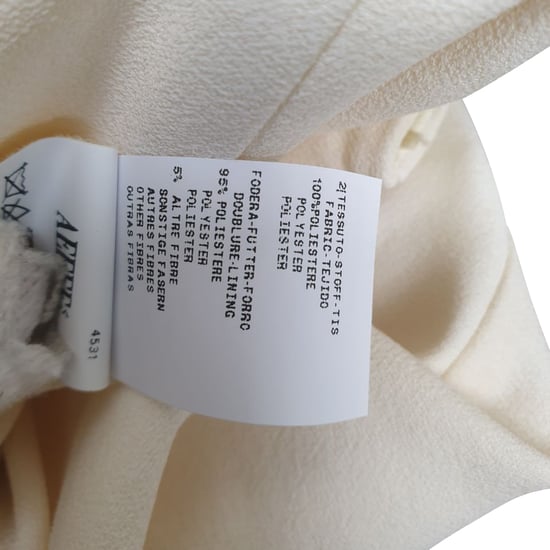 Philosophy von Lorenzo Serafini Plissiertes Rüschendes Midikleid aus cremiger Rayon - Image 6