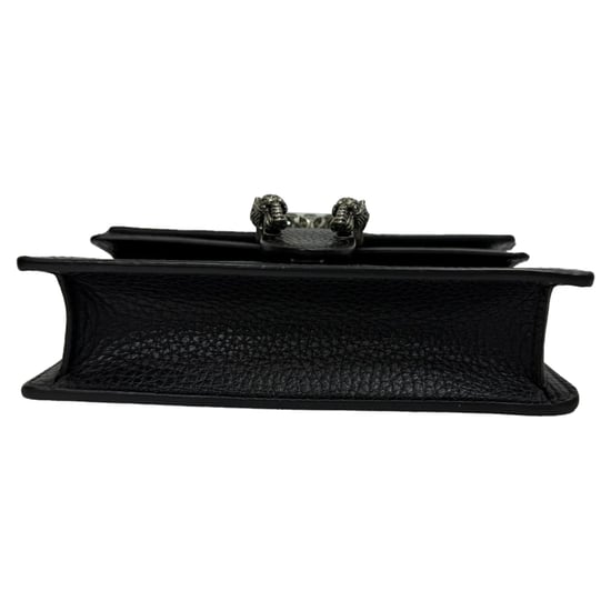 Gucci Mini Dionysus Schultertasche aus schwarzem Leder - Image 4