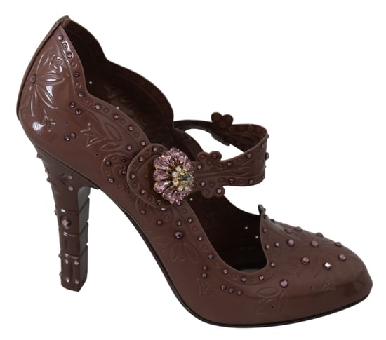 Dolce Gabbana Florale Mary Jane Pumps - Image 1
