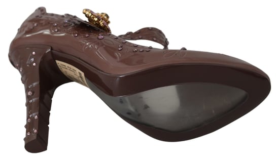 Dolce Gabbana Florale Mary Jane Pumps - Image 6