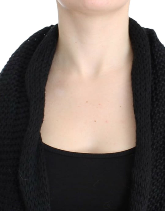 Strick-Cardigan-Weste mit Kordelzug-Taille - Image 5