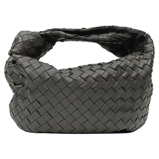 Bottega Veneta Teen Jodie Schultertasche aus grauem Lammleder - Image 2