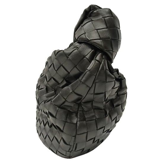 Bottega Veneta Teen Jodie Schultertasche aus grauem Lammleder - Image 4