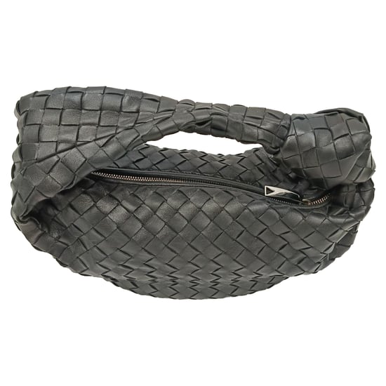 Bottega Veneta Teen Jodie Schultertasche aus grauem Lammleder - Image 5