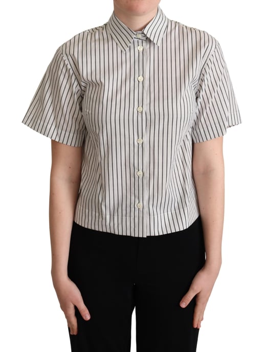 Dolce Gabbana Kurzarm-Hemd mit Kragen - Image 1