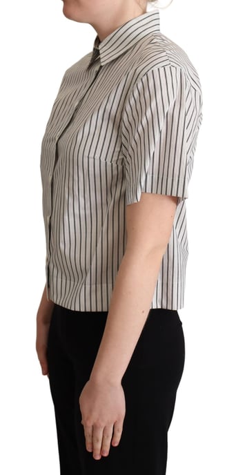 Dolce Gabbana Kurzarm-Hemd mit Kragen - Image 3