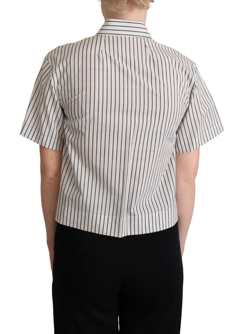 Dolce Gabbana Kurzarm-Hemd mit Kragen - Image 4