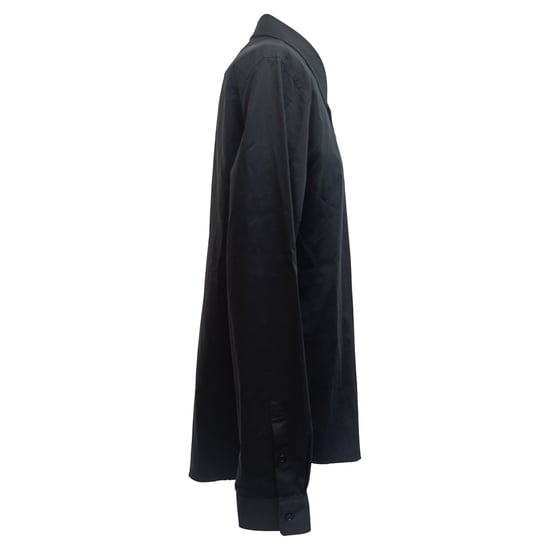 Burberry EKD-besticktes Hemd aus schwarzer Baumwolle - Image 5
