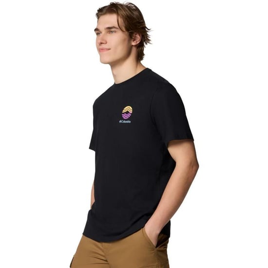 Columbia - "Kettle River" T-Shirt für Herren, Für Außen (Schwarz) - Image 3