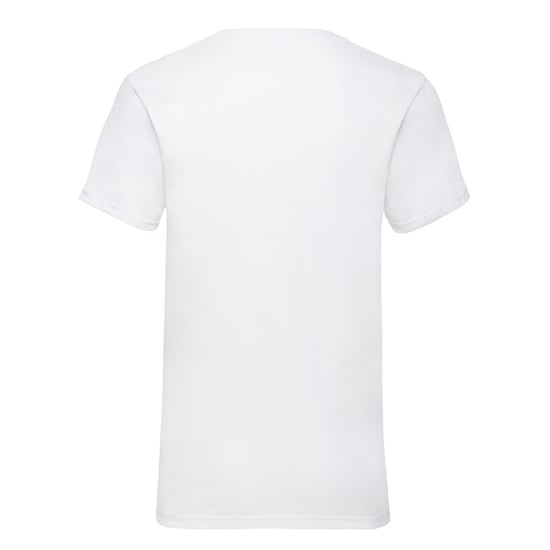 Fruit of the Loom - "Valueweight" T-Shirt V-Ausschnitt für Herren (Weiß) - Image 2