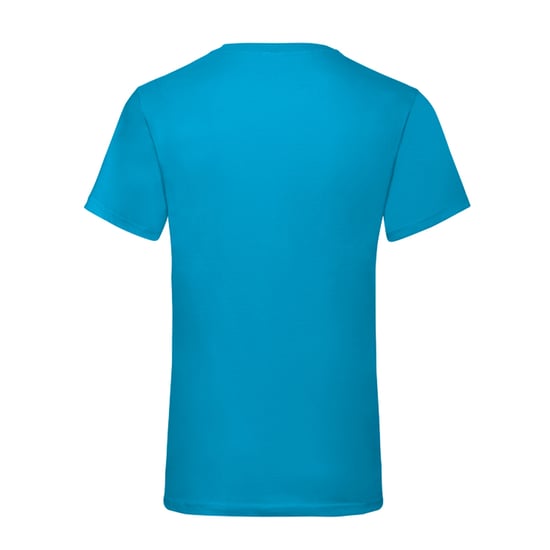 Fruit of the Loom - "Valueweight" T-Shirt V-Ausschnitt für Herren (Azure Blau) - Image 2