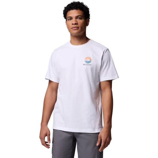 Columbia - "Kettle River" T-Shirt für Herren, Für Außen (Weiß) - Image 1