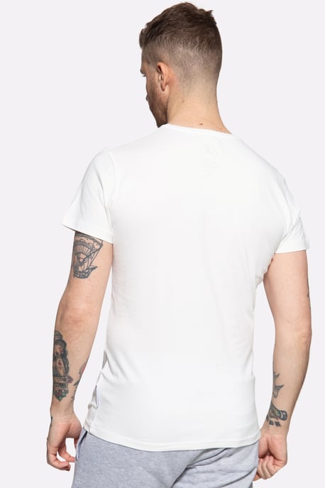Akito Tanaka Herren T-Shirt mit Frontprint Tokio Beach - Image 2