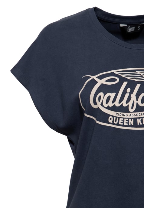 Queen Kerosin Damen T-Shirt California - Image 4