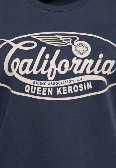 Queen Kerosin Damen T-Shirt California - Image 5