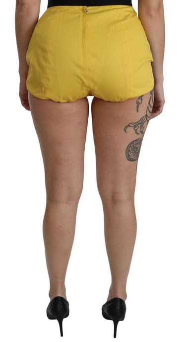 Dolce Gabbana Shorts Gelb Schwarz - Image 5