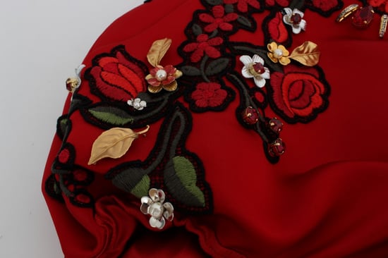 Dolce Gabbana Blumenbestickte High-Waist-Shorts - Image 6