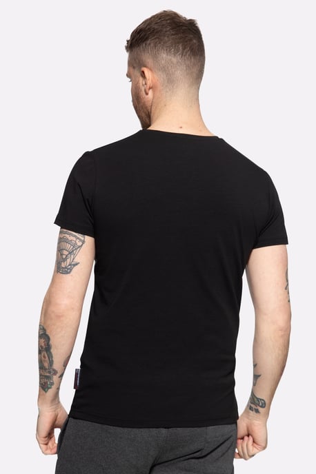 Akito Tanaka Herren T-Shirt mit Frontprint Tokio Beach - Image 2