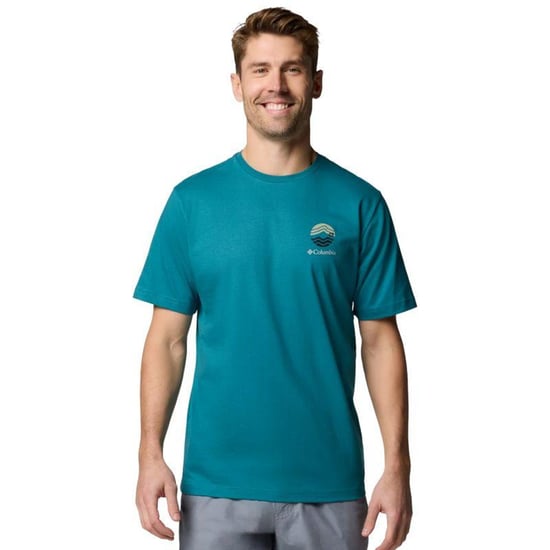 Columbia - "Kettle River" T-Shirt für Herren, Für Außen (Grün) - Image 1