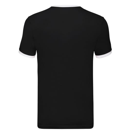 Fruit of the Loom - "Ringer" T-Shirt für Herren (Schwarz/Weiß) - Image 2