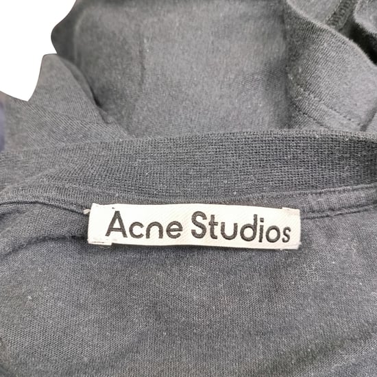 Acne Studios Leuchtendes T-Shirt aus schwarzer Baumwolle - Image 2