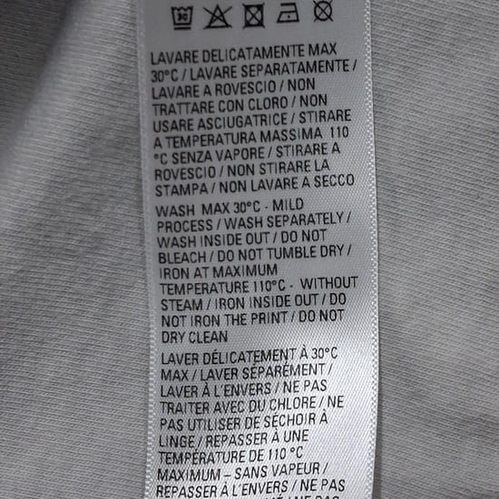 Balenciaga Metall Vintage Übergroßes T-Shirt aus grauer Baumwolle - Image 4
