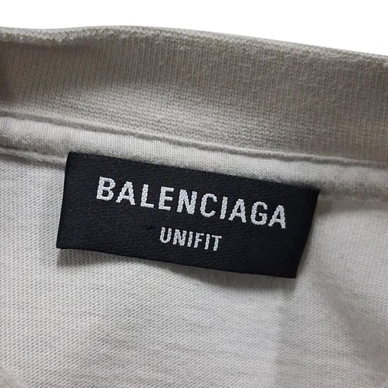 Balenciaga Metall Vintage Übergroßes T-Shirt aus grauer Baumwolle - Image 5